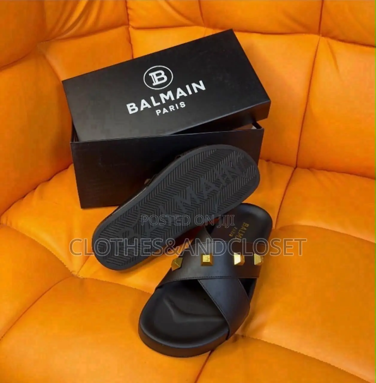 Black Dolce Gabbana Rubber Beachwearslide Sandals, Crisscross Straps