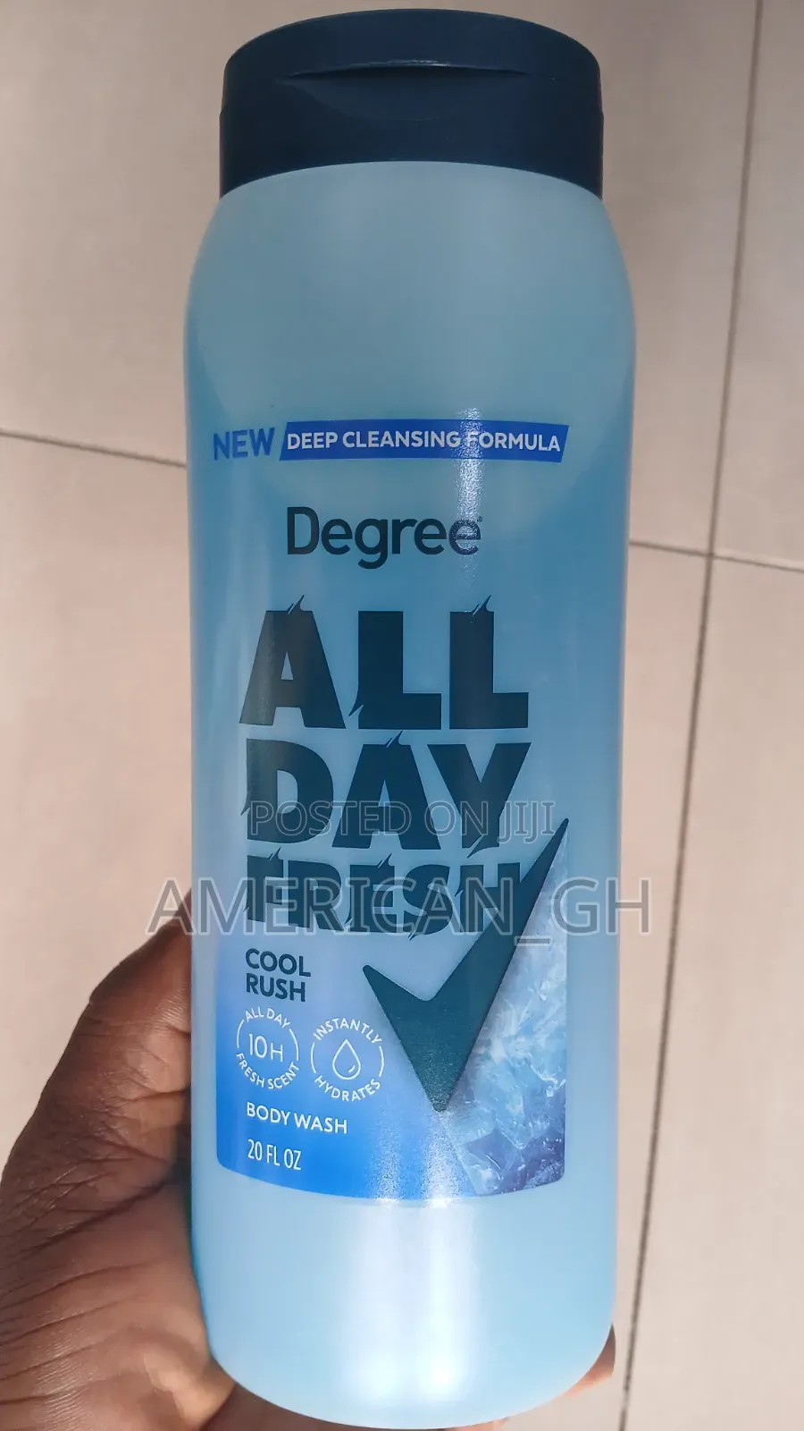 Degree All Day Fresh Body Wash, 591ml