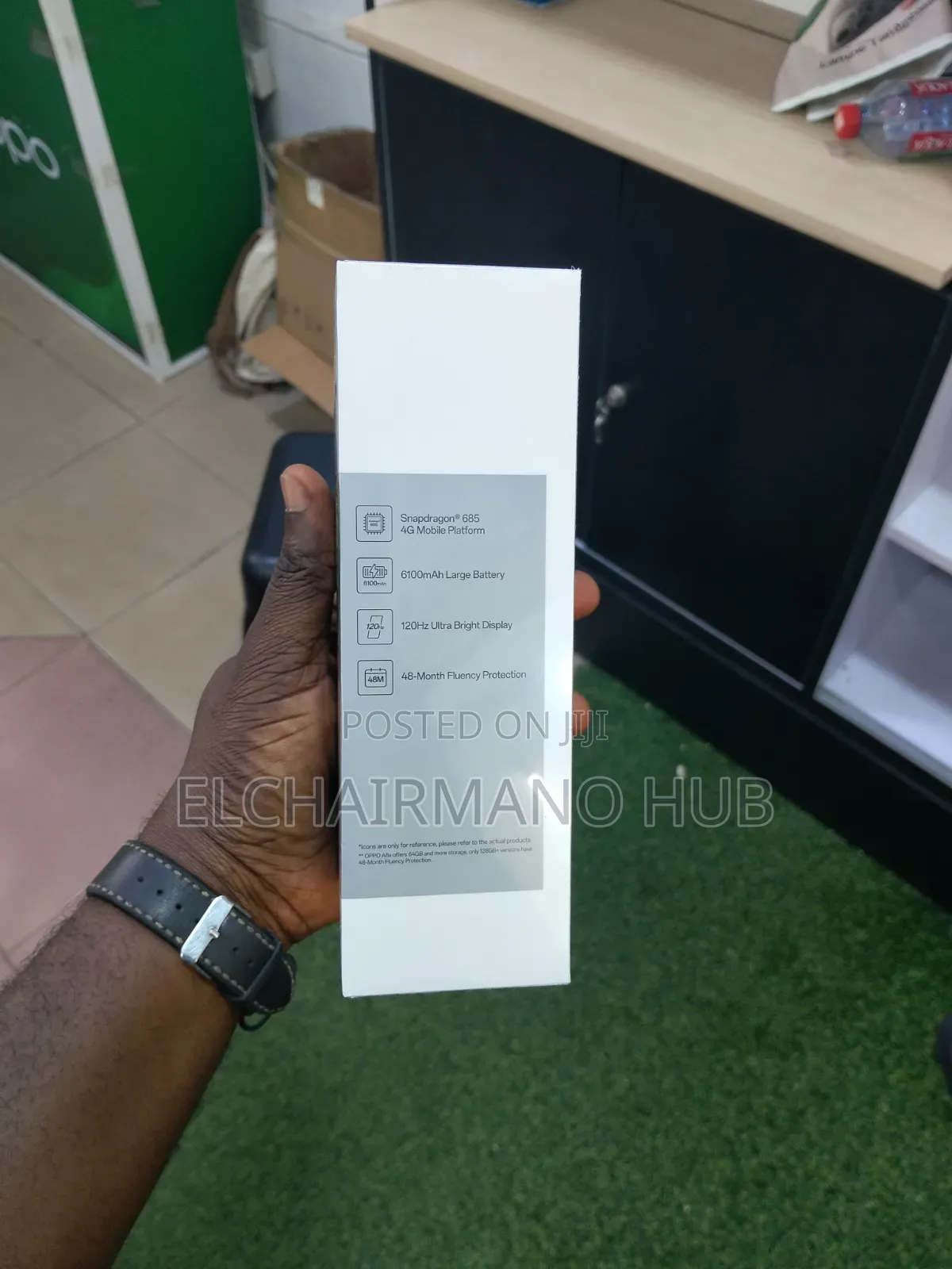 New Oppo A6x 128 GB Blue