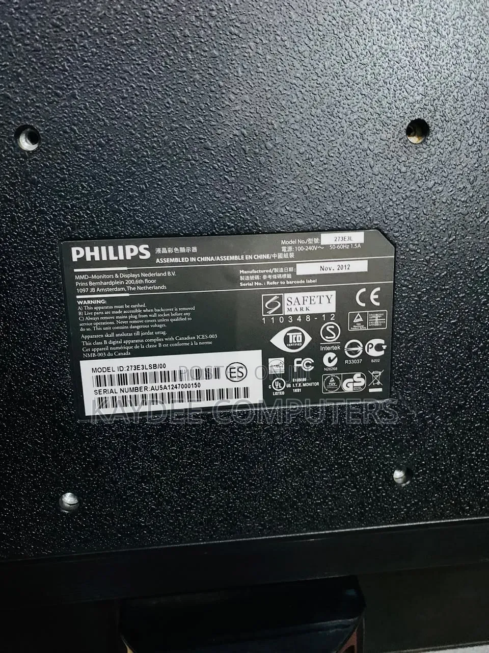 27 Philips Monitor
