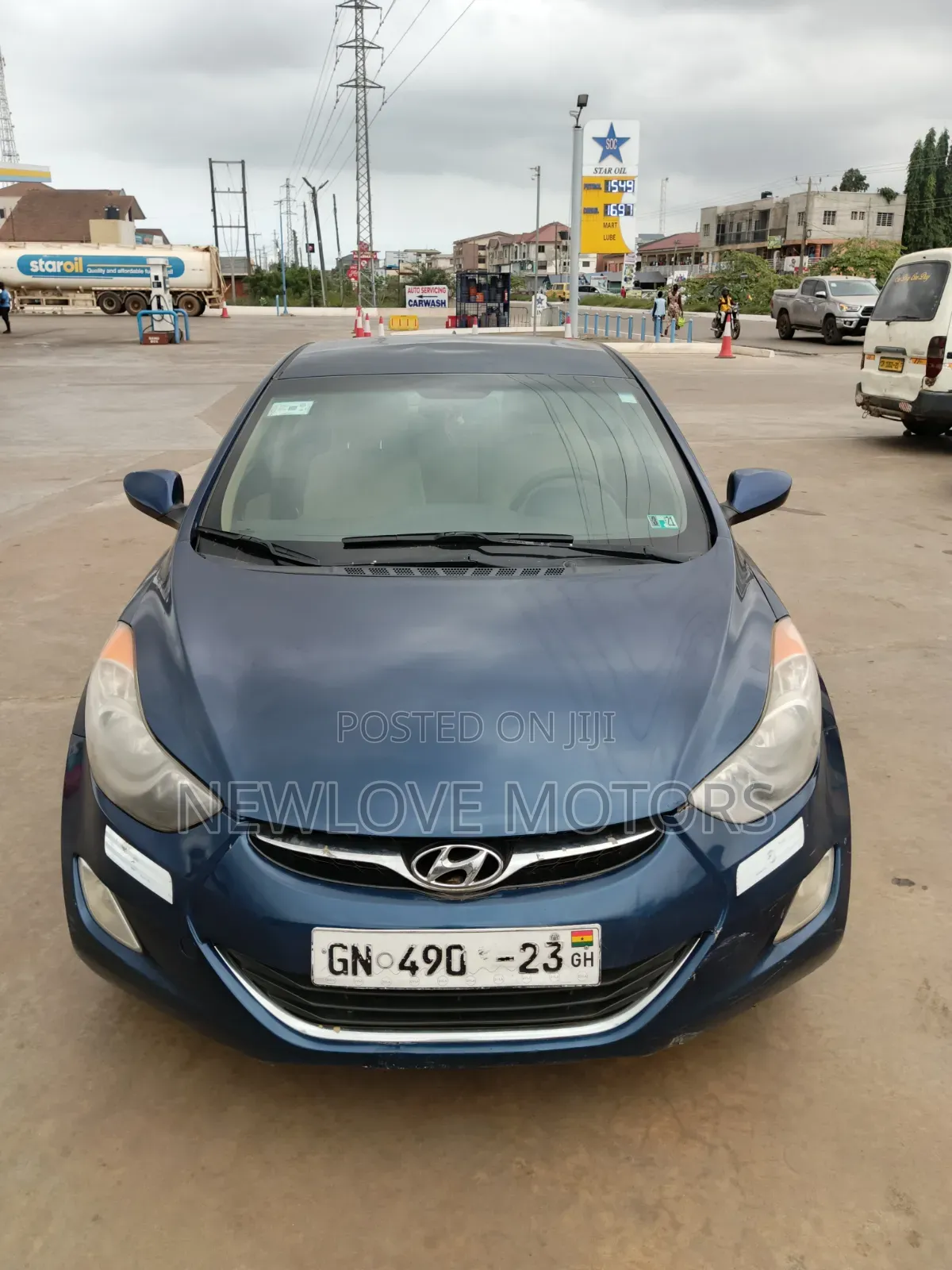 Hyundai Elantra 2013 Blue