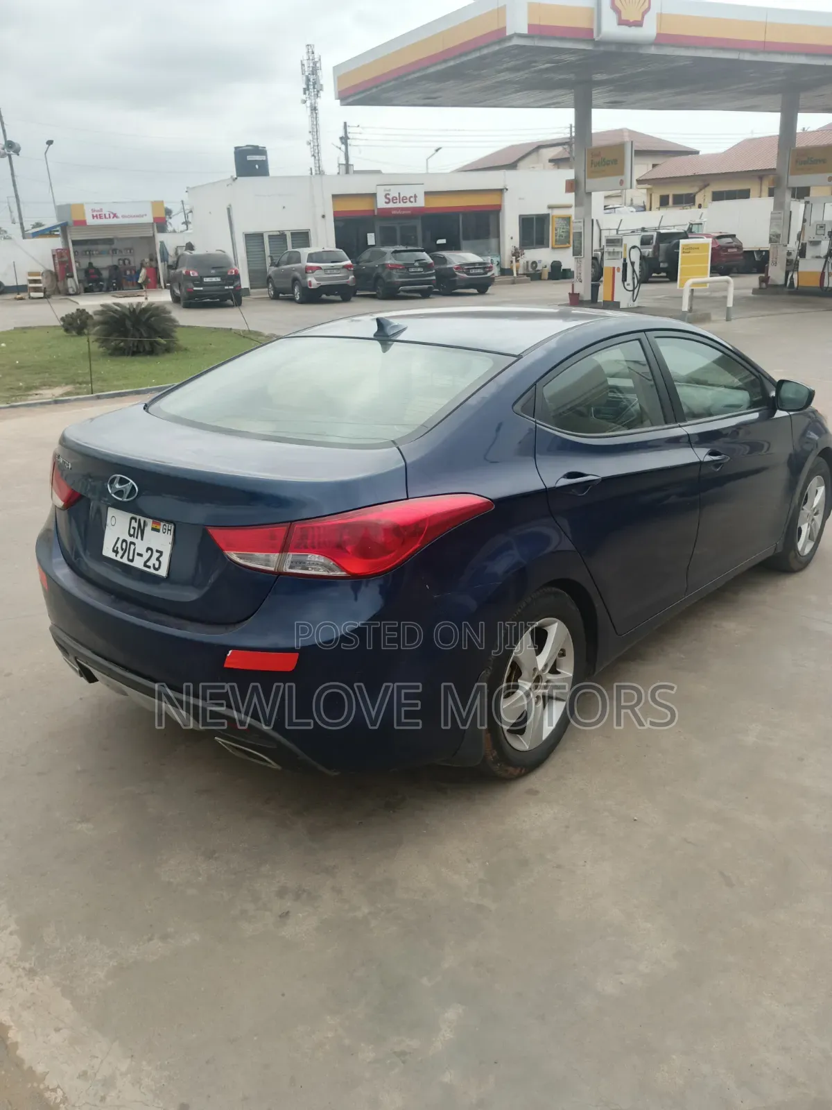 Hyundai Elantra 2013 Blue