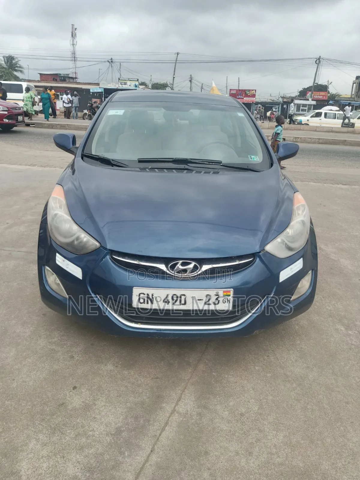 Hyundai Elantra 2013 Blue