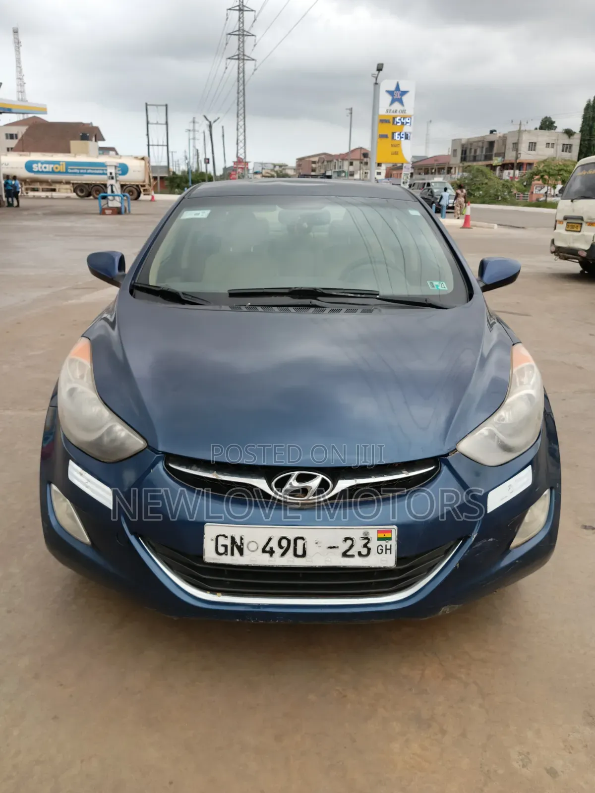 Hyundai Elantra 2013 Blue