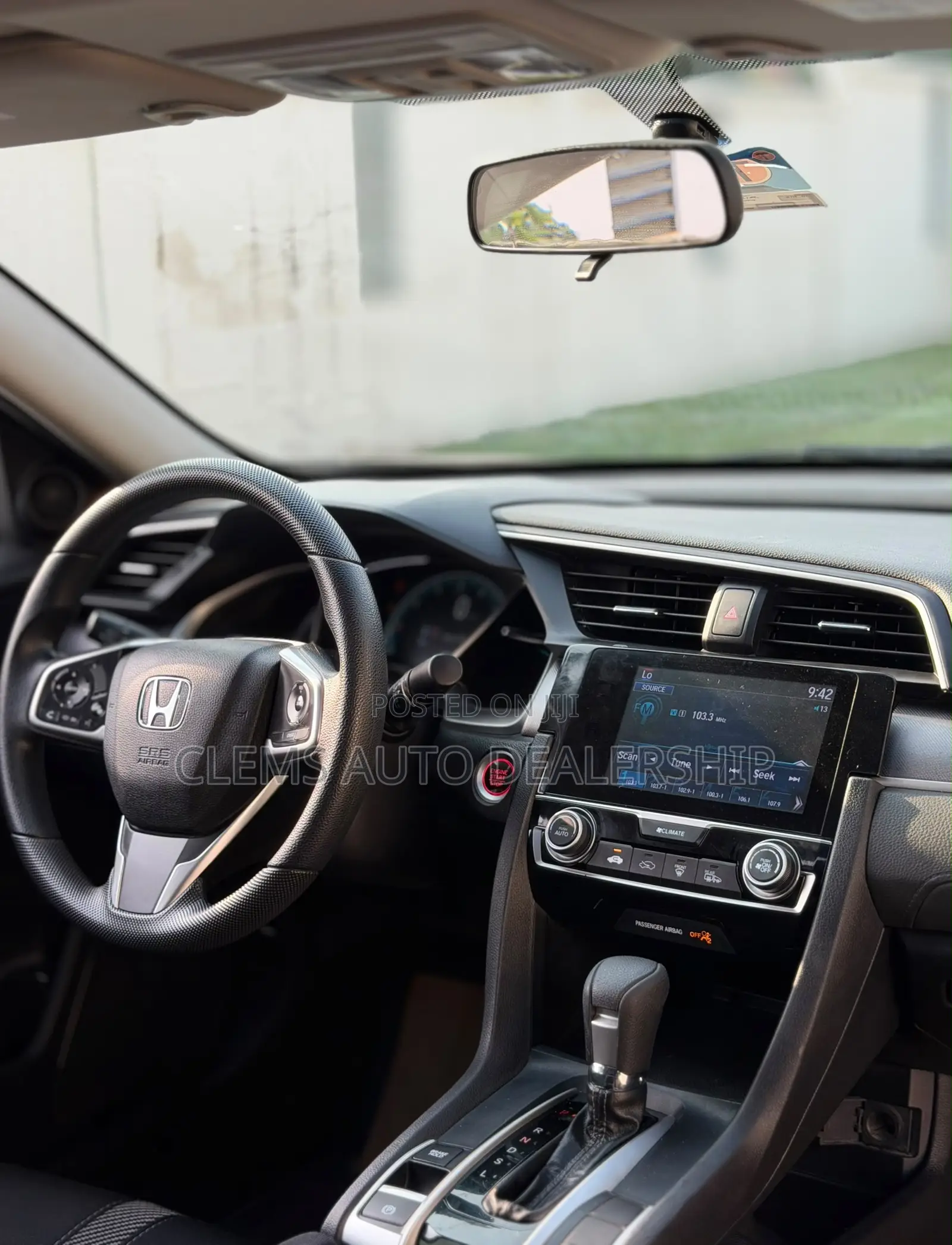 Honda Civic EX 4dr Sedan (2.0L 4cyl) 2017 Gray