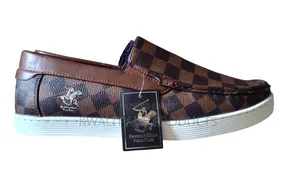 Beverly Hills Polo Club Men's Checkered Loafer- Size 43, 44