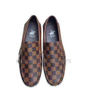 Beverly Hills Polo Club Men's Checkered Loafer- Size 43, 44