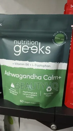 Nutrition Geeks Ashwaghanda Calm