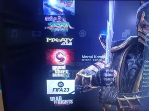 Used Playstation 3 With 15 Games and Two Controllers and KO