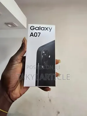 New Samsung Galaxy A07 4G 64 GB Black