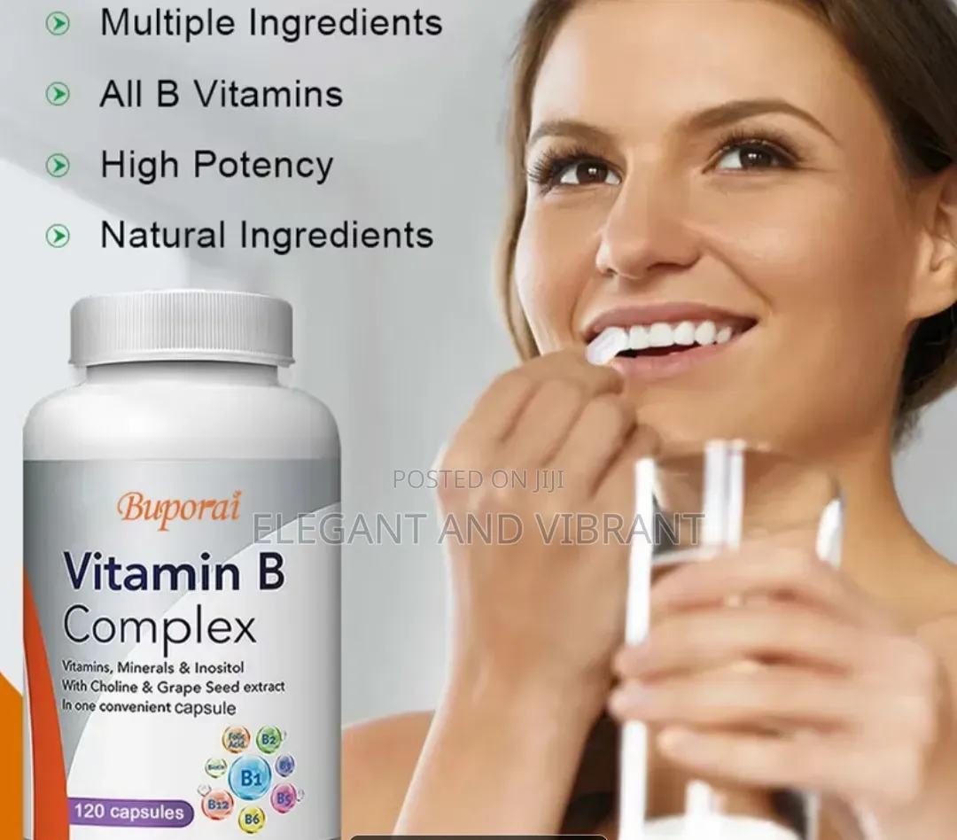 Vitamin B Complex With All the 8 B Complex, Plus Chlorine Inositol