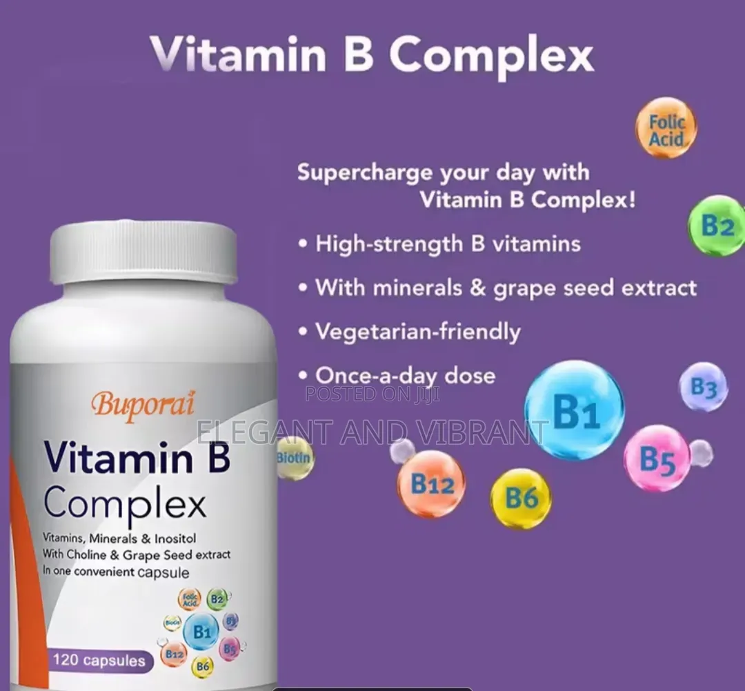 Vitamin B Complex With All the 8 B Complex, Plus Chlorine Inositol
