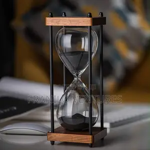 Vintage Hour Glass Ornament. (60 Minutes Glass Timer)