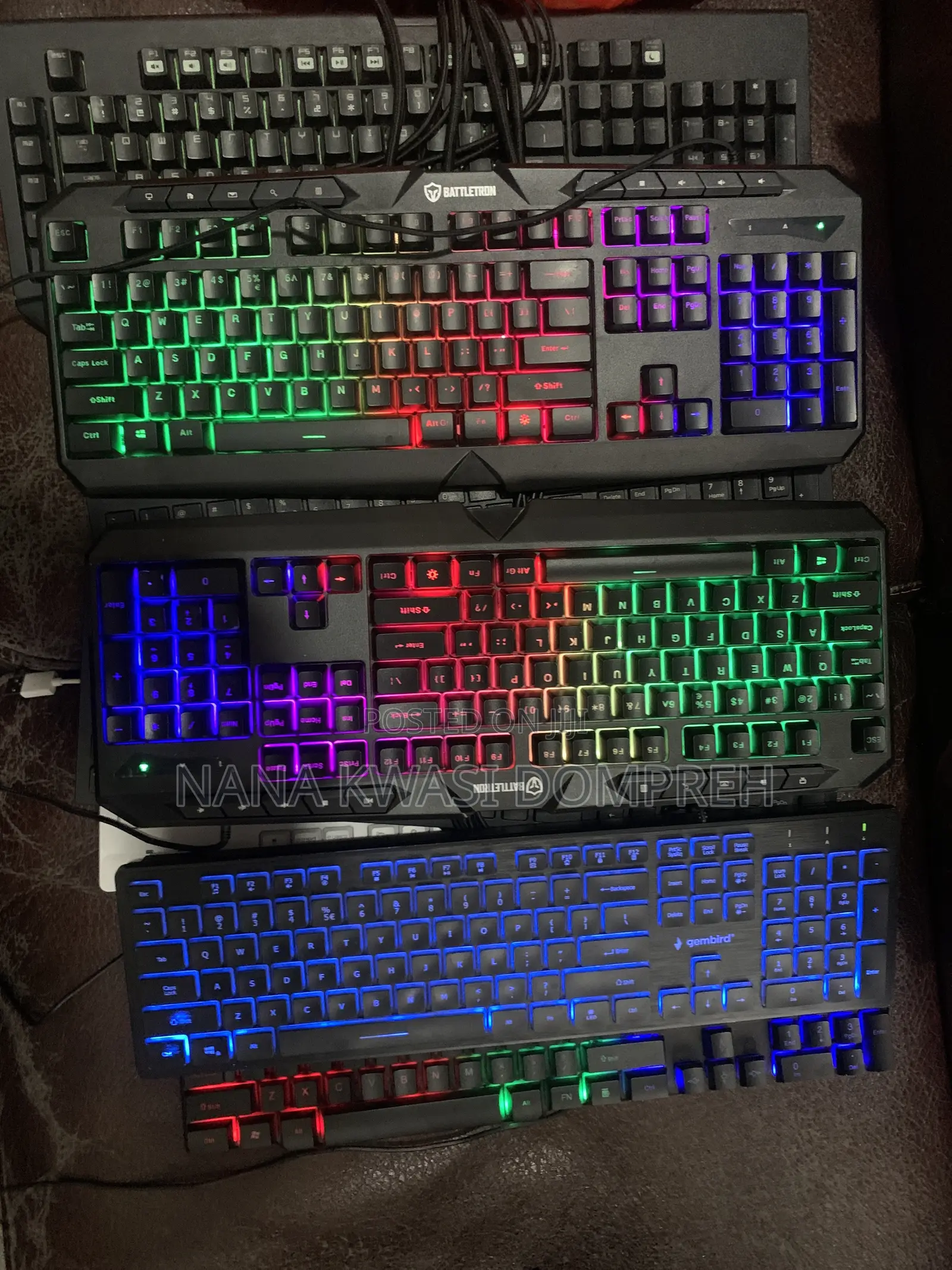 Original UK Used GAMING RGB KEYBOARD. 100% Quality