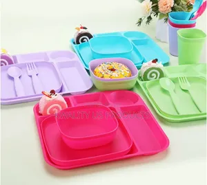 24-Piece Kids Dinnerware Set
