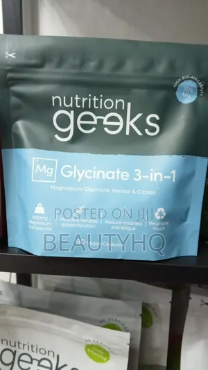 Nutrition Geeks Magnesium Glycinate 3in1