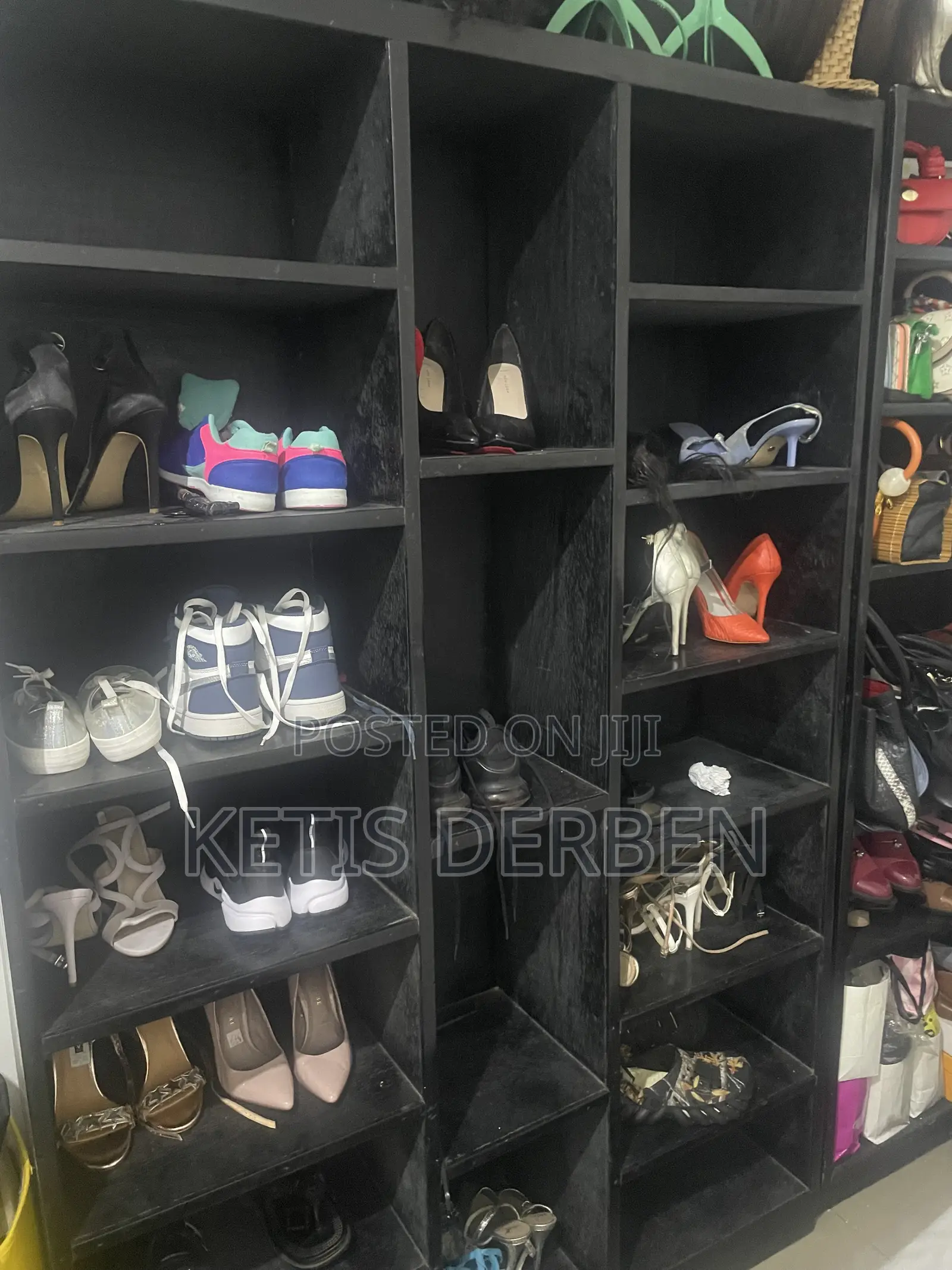 Two Double Wardrobe,shoe Rack and Bed Frame for Sale