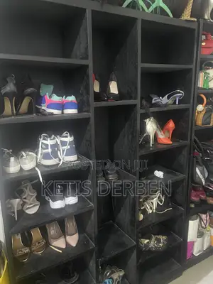 Two Double Wardrobe,shoe Rack and Bed Frame for Sale