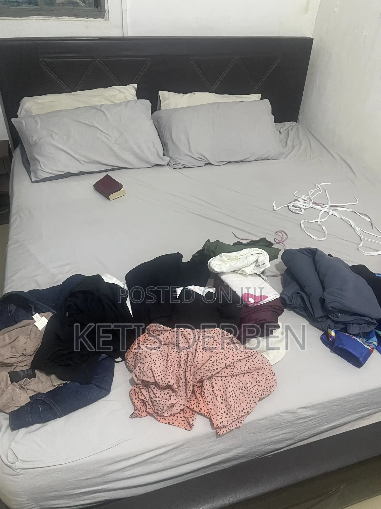 Two Double Wardrobe,shoe Rack and Bed Frame for Sale