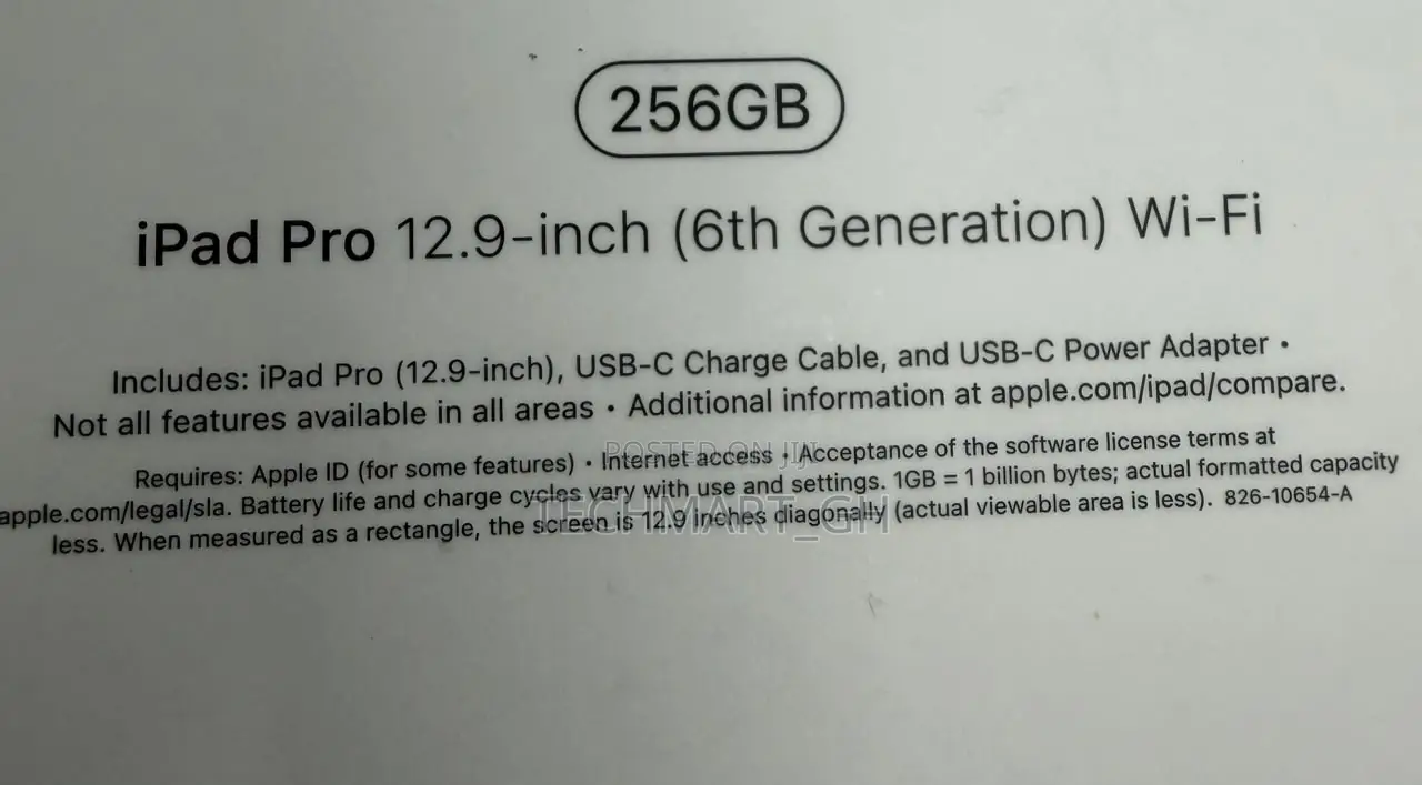 New Apple iPad Pro 12.9 (2022) 256 GB Gray