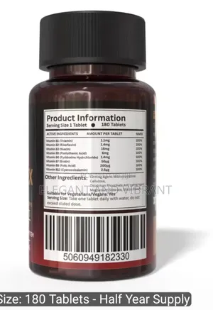 Vitamin B Complex From Red Lebel UK