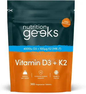 Nutrition Geeks Vitamin D3k2