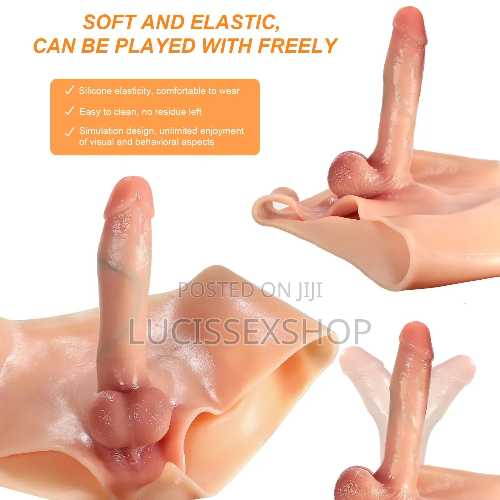 Wearable Strap on Dildo (Panty)
