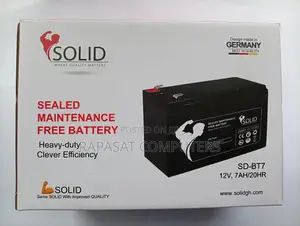 All New Solid Ups Battery 12v*7.5ah