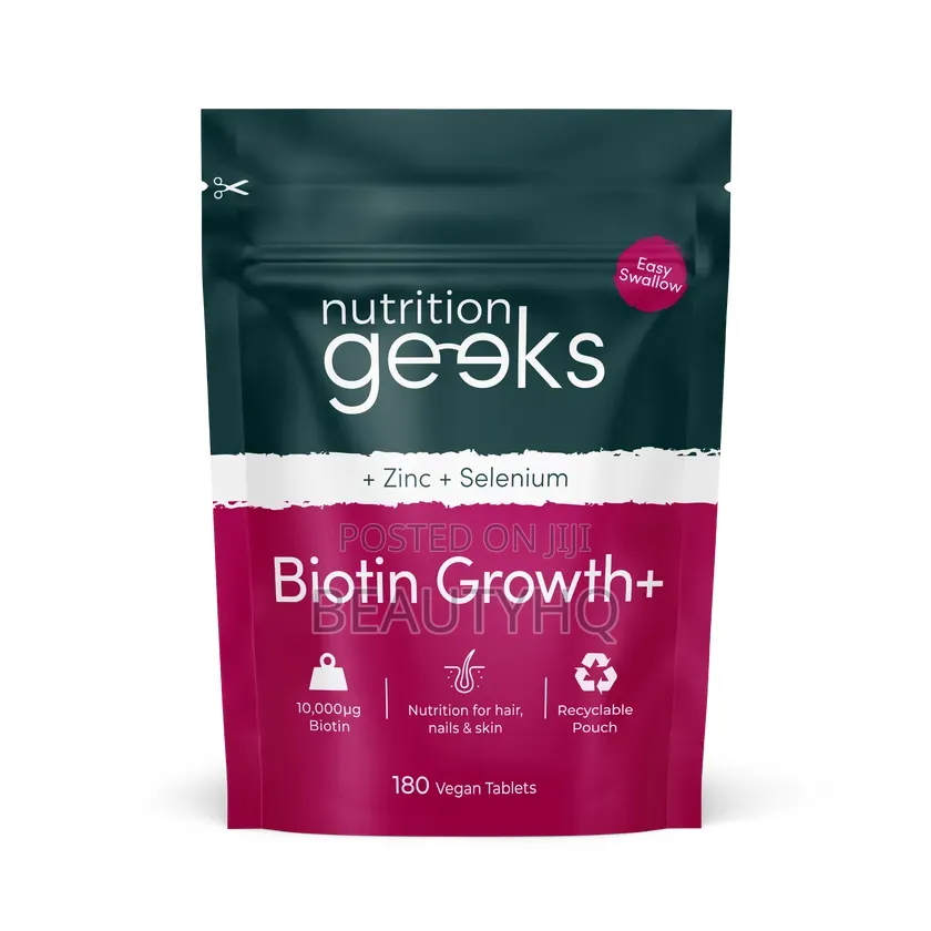 Nutrition Geeks Biotin Growth