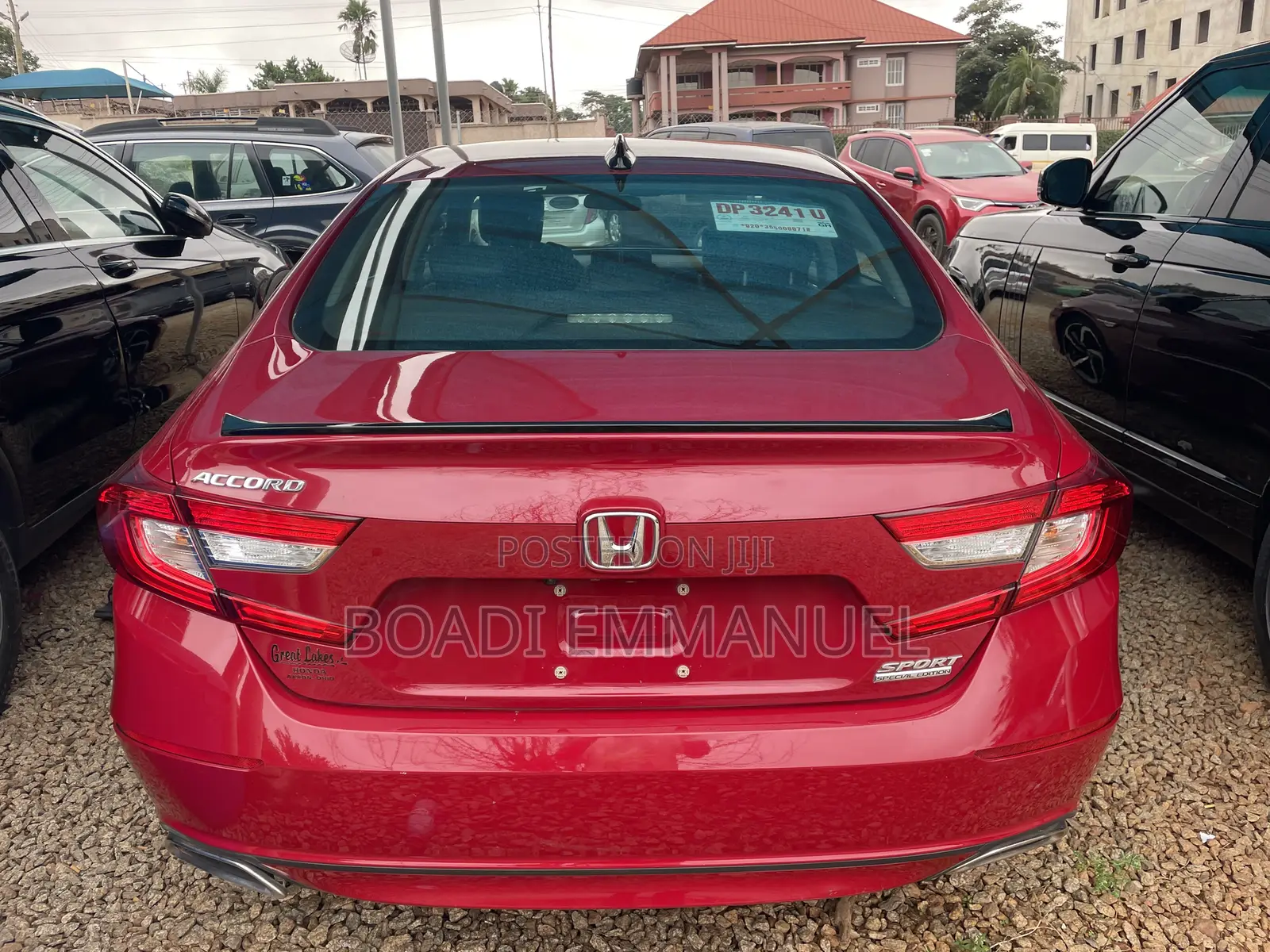 Honda Accord 2018 Red
