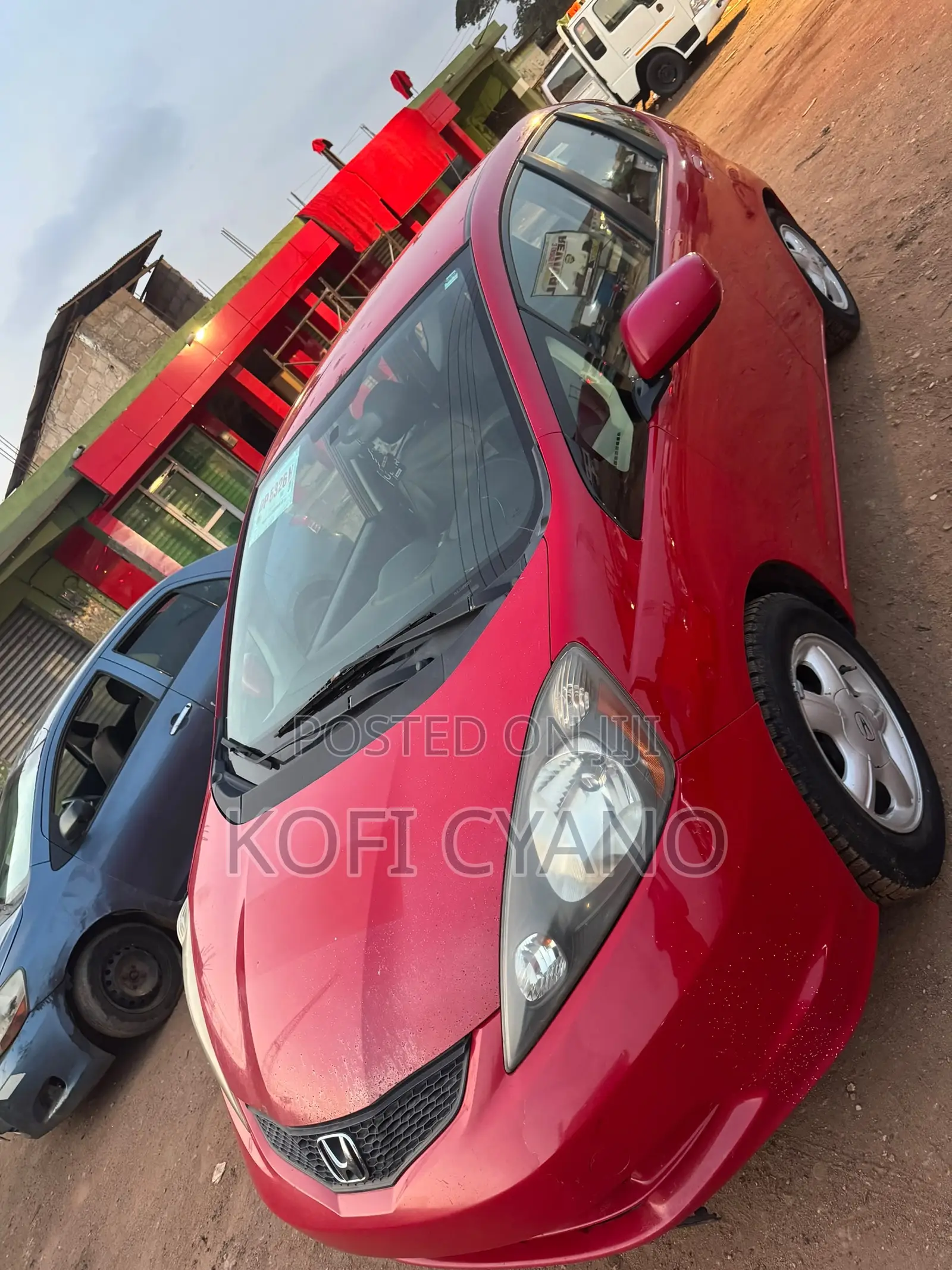 Honda Fit 2014 Red