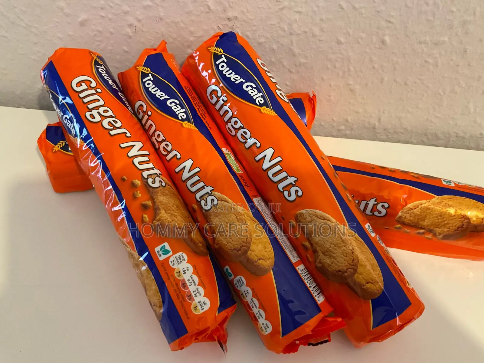 Tower Gate Ginger Nuts Biscuits
