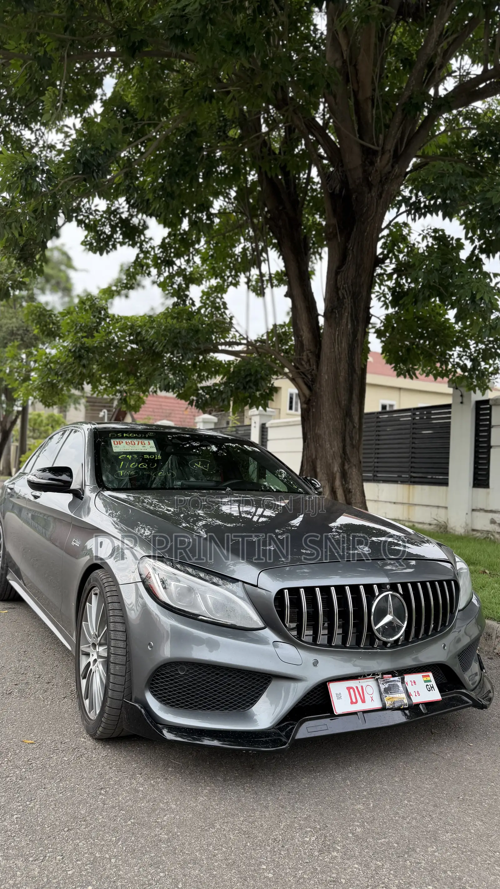 Mercedes-Benz C43 4Matic Sedan AWD (3.0L V6 9AM) 2018 Gray