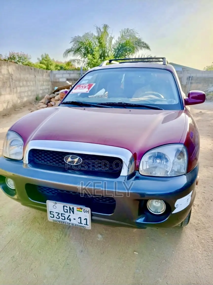Hyundai Santa Fe 2012 Red