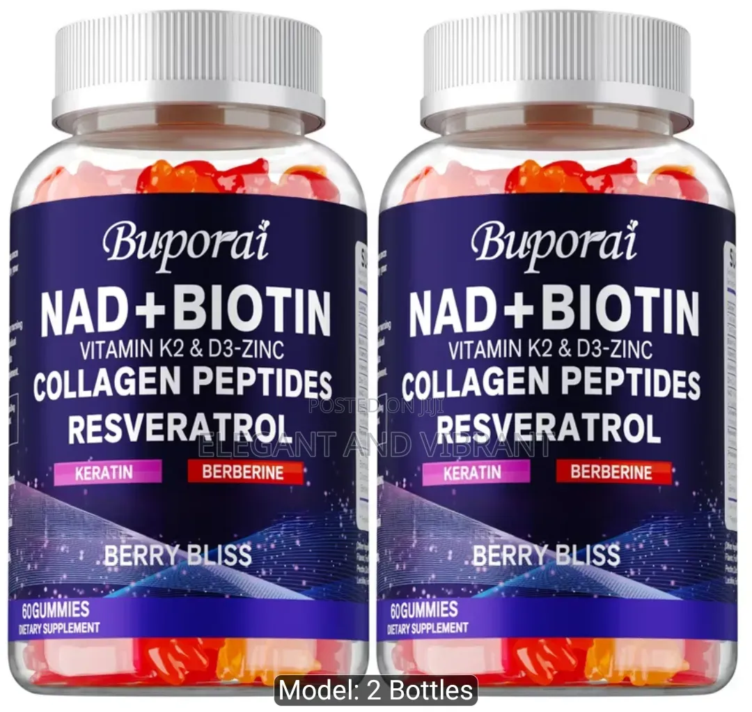 NAd+ Biotin With Collagen Peptides, Revestrol,Zinc,D3 + Keratin'