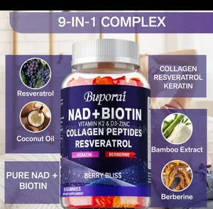 NAd+ Biotin With Collagen Peptides, Revestrol,Zinc,D3 + Keratin'