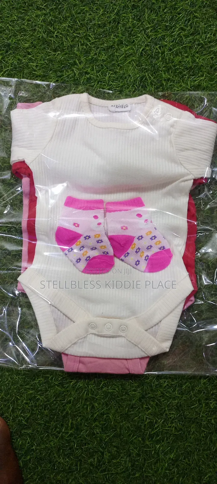 3pcs Baby Bodysuits Dress