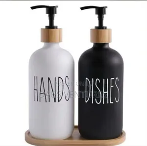Soap Dispenser for Hand and Dish With Holder