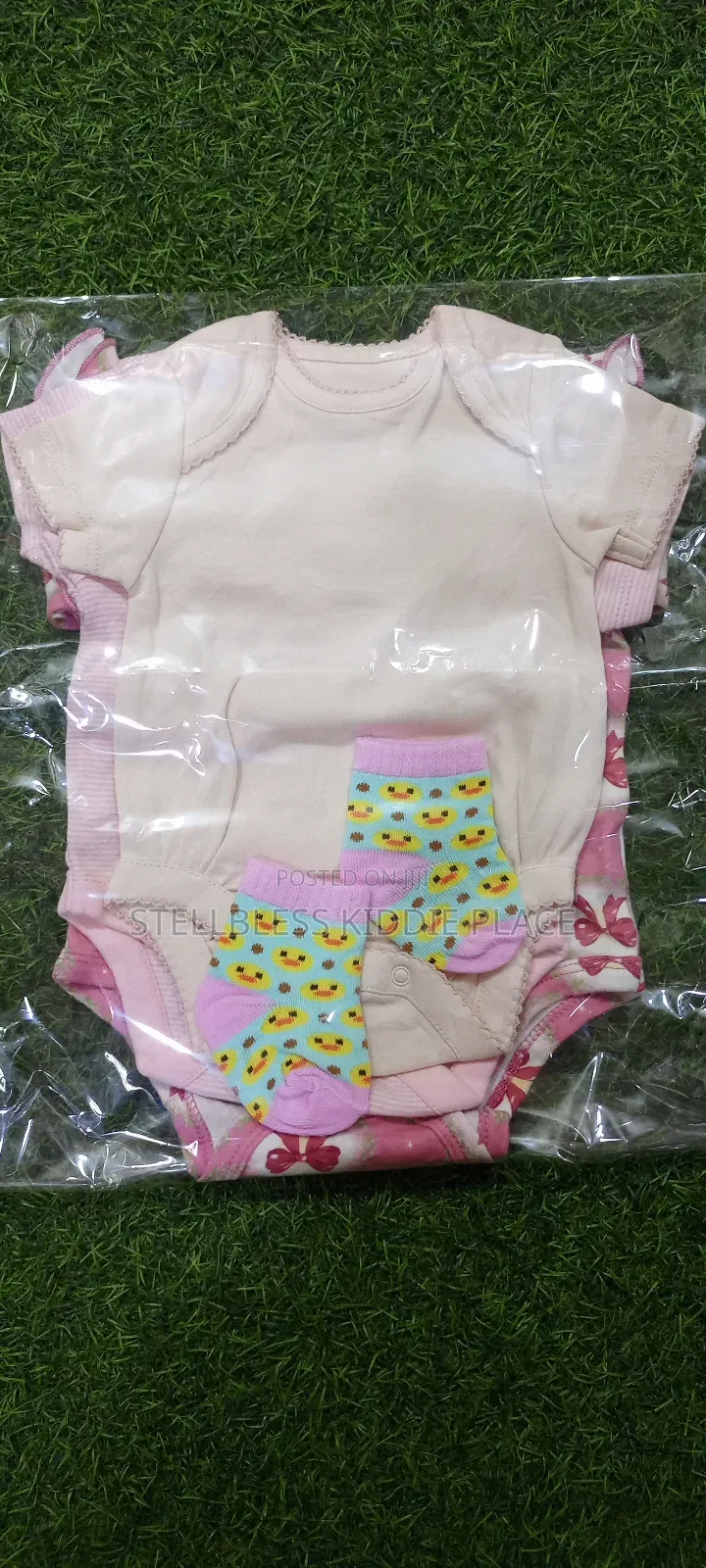 3pcs Baby Bodysuits Dress