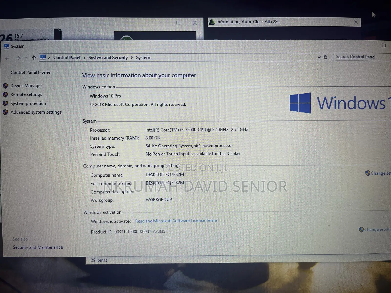 Laptop Lenovo IdeaPad 110S 8GB Intel Core i5 SSD 500GB
