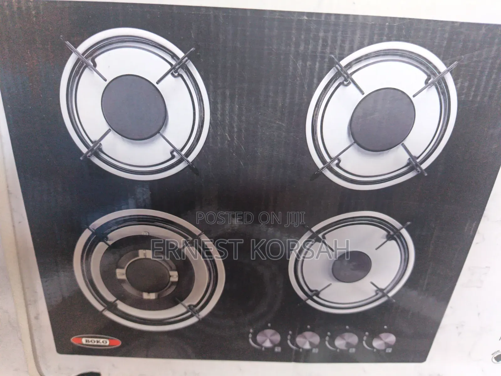 Boko 4 Gas Stove (Built-in Gas Hob)