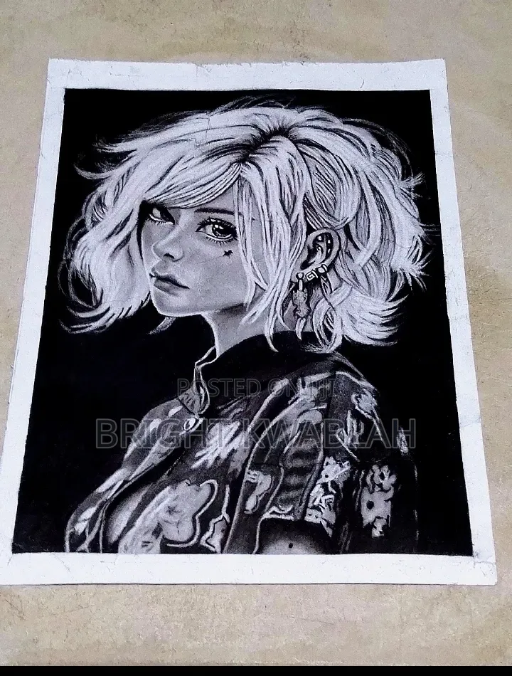 Pencil Portrait ( Hyper Realistic)