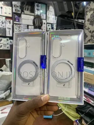Z Fold8ultra Front Back Transparent Case With Magnetic Stand