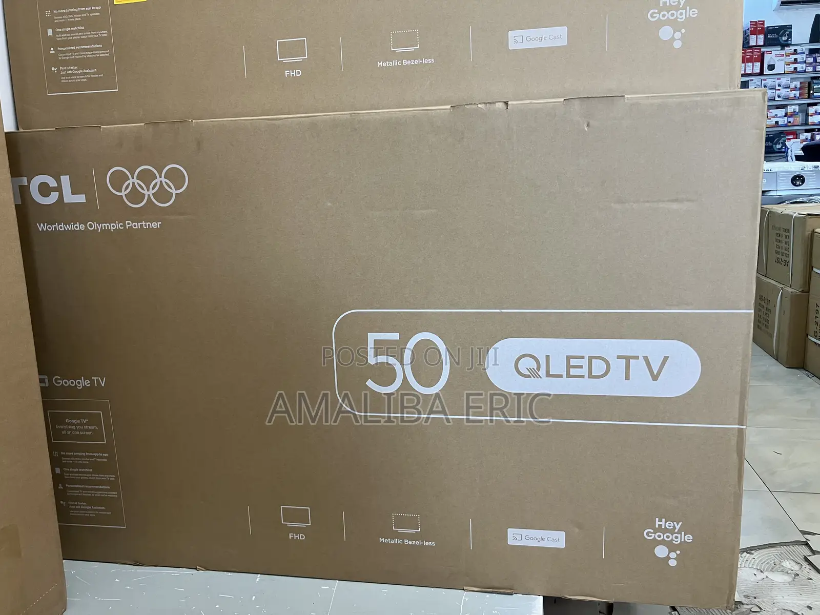 Enjoy the Newest TCL 50" Inch Qled Smart TV