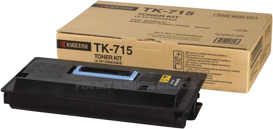 Original Kyocera TK-715 Black Toner Kit
