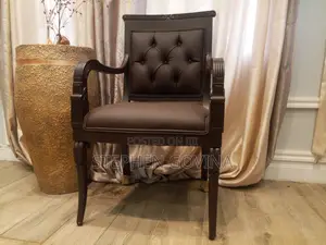 Luxury Upholstered Armchairs – Black, Brown Tan | Turkey