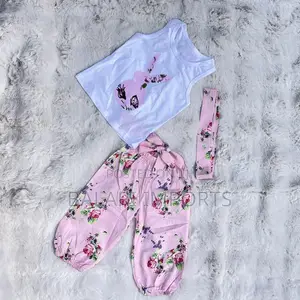 Baby Girl 3-Piece Floral Outfit Set 