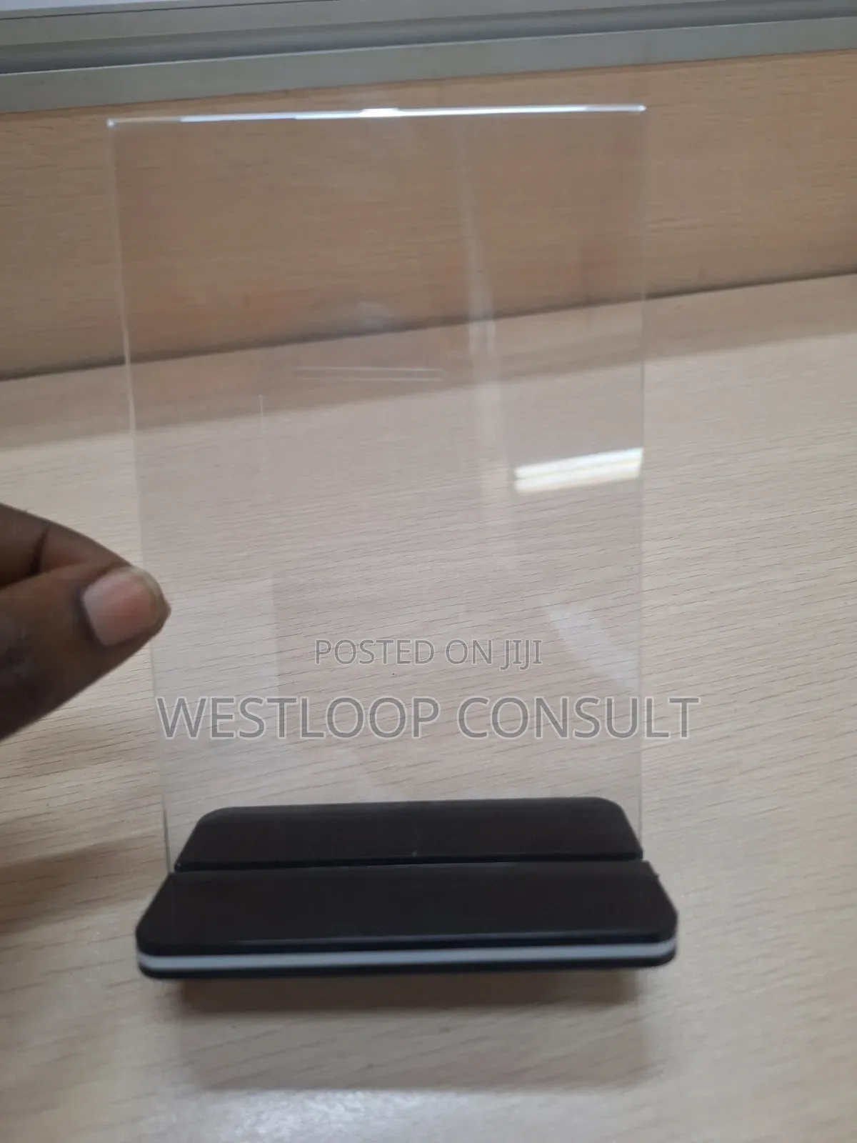 A6 Acrylic Table Talker(Menu Stand)