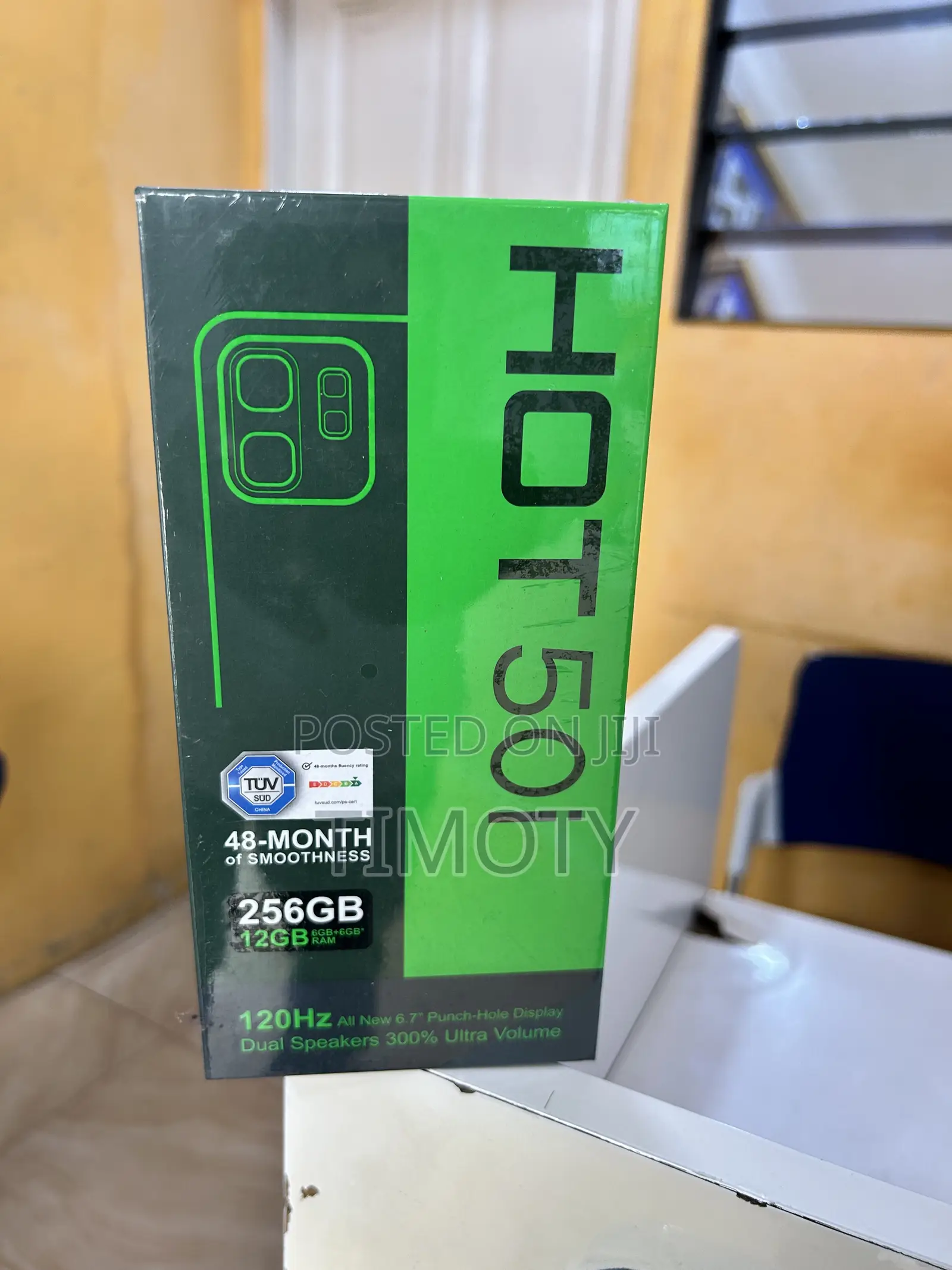 New Infinix Hot 50i 256 GB Black