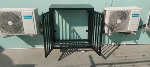 Double Gas Cylinder Cage